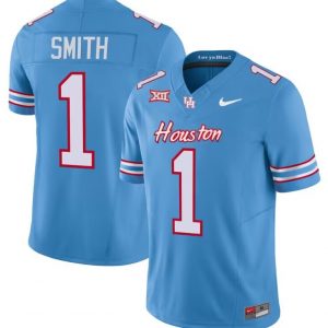 Houston Cougars unveil Oilers custom football jersey