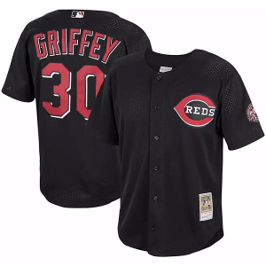 Reds custom black throwback jersey