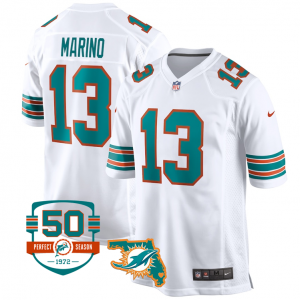 2 Dolphins #90 Grant white jerseys in size 2XL