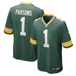 Men's Green Bay Packers Micah Parsons  Green Jersey