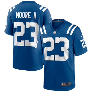 Men's  Kenny Moore II Royal Indianapolis Colts  Jersey